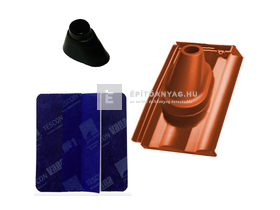 Tondach Twist antennakivezető szett FusionColor terrakotta Tondach Twist antennakivezető szett FusionColor terrakotta