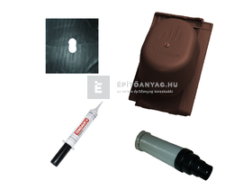Tondach Bolero csatornaszellőző szett FusionProtect barna Tondach Bolero csatornaszellőző szett FusionProtect barna