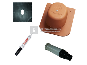 Tondach Hódfarkú csatornaszellőző szett Natur téglavörös Tondach Hódfarkú csatornaszellőző szett Natur téglavörös