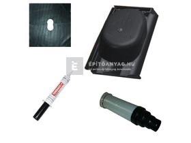 Tondach Twist csatornaszellőző szett FusionProtect antracit Tondach Twist csatornaszellőző szett FusionProtect antracit