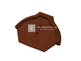 Tondach hornyolt gerinc kezdőelem FusionProtect rézbarna Tondach hornyolt gerinc kezdőelem FusionProtect rézbarna