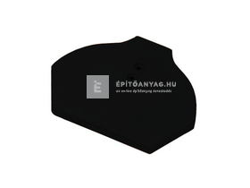 Tondach hornyolt gerinc lezáróelem Amadeus fekete Tondach hornyolt gerinc lezáróelem Amadeus fekete