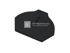 Tondach hornyolt gerinc lezáróelem FusionProtect antracit Tondach hornyolt gerinc lezáróelem FusionProtect antracit