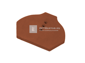 Tondach hornyolt gerinc lezáróelem Natur téglavörös Tondach hornyolt gerinc lezáróelem Natur téglavörös