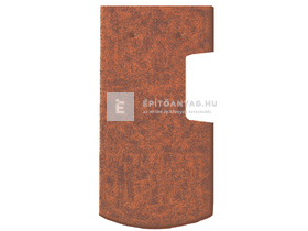 Tondach Hódfarkú szegmensvágású szellőző alátétcserép bal kettősfedés FusionProtect antik Tondach Hódfarkú szegmensvágású szellőző alátétcserép bal kettősfedés FusionProtect antik