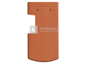 Tondach Hódfarkú szegmensvágású szellőző alátétcserép jobb koronafedés Natur téglavörös Tondach Hódfarkú szegmensvágású szellőző alátétcserép jobb koronafedés Natur téglavörös