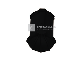 Tondach hornyolt kezdő gerinccserép Amadeus fekete (rögzítőcsavarral) Tondach hornyolt kezdő gerinccserép Amadeus fekete (rögzítőcsavarral)