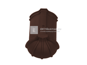Tondach hornyolt kezdő gerinccserép FusionProtect barna (rögzítőcsavarral) Tondach hornyolt kezdő gerinccserép FusionProtect barna (rögzítőcsavarral)