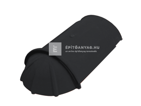 Tondach sajtolt kezdő gerinccserép FusionProtect antracit (rögzítőcsavarral) Tondach sajtolt kezdő gerinccserép FusionProtect antracit (rögzítőcsavarral)