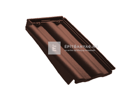 Tondach Twist szegőcserép bal FusionProtect barna Tondach Twist szegőcserép bal FusionProtect barna