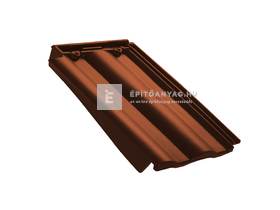 Tondach Twist szegőcserép bal FusionProtect rézbarna Tondach Twist szegőcserép bal FusionProtect rézbarna