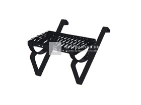 Tondach univerzális járórács garnitúra fejhorony nélküli cserepekhez antracit 40 cm Tondach univerzális járórács garnitúra fejhorony nélküli cserepekhez antracit 40 cm