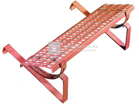 Tondach univerzális járórács garnitúra fejhorony nélküli cserepekhez piros 80 cm Tondach univerzális járórács garnitúra fejhorony nélküli cserepekhez piros 80 cm