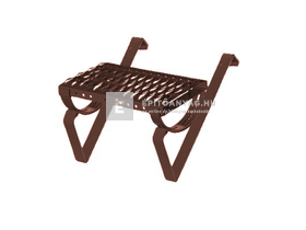Tondach univerzális járórács garnitúra fejhorony nélküli cserepekhez barna 40 cm Tondach univerzális járórács garnitúra fejhorony nélküli cserepekhez barna 40 cm