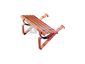 Tondach univerzális járórács garnitúra fejhoronyos cserepekhez piros 40 cm Tondach univerzális járórács garnitúra fejhoronyos cserepekhez piros 40 cm