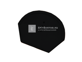 Tondach univerzális lekerekített gerinc kezdő- és lezáróelem Amadeus fekete Tondach univerzális lekerekített gerinc kezdő- és lezáróelem Amadeus fekete