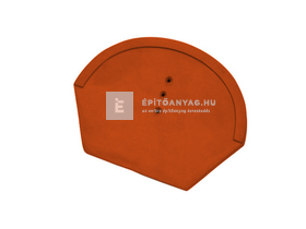 Tondach univerzális lekerekített gerinc kezdő- és lezáróelem FusionColor terrakotta Tondach univerzális lekerekített gerinc kezdő- és lezáróelem FusionColor terrakotta