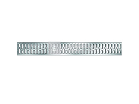 Aco V100 Horganyzott bordás rács A15, 1 m Aco V100 Horganyzott bordás rács A15, 1 m
