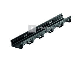 Aco X100C Műanyag folyóka, alacsony H=7,5 cm x 1 m Aco X100C Műanyag folyóka, alacsony H=7,5 cm x 1 m