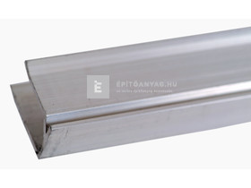Gutta Guttaprofil alumínium U profil, csepegtetős 10 mm x 4 m Gutta Guttaprofil alumínium U profil, csepegtetős 10 mm x 4 m