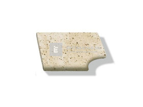 Semmelrock Bradstone Travero Medence szegély sarokelem melírozott homokkő 45x45x3,5 cm Semmelrock Bradstone Travero Medence szegély sarokelem melírozott homokkő 45x45x3,5 cm
