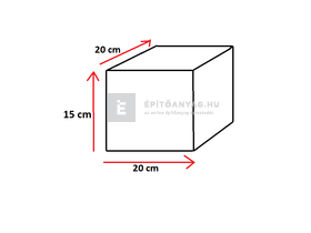 Semmelrock Bradstone Travero Kerítéselem félkő homokkő melírozott 20x20x15 cm Semmelrock Bradstone Travero Kerítéselem félkő homokkő melírozott 20x20x15 cm