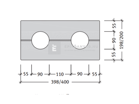 Semmelrock Castello kerítéselem normálkő homoksárga 40x20x14 cm Semmelrock Castello kerítéselem normálkő homoksárga 40x20x14 cm