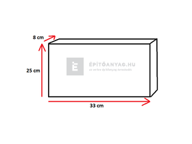 Semmelrock Castello Antico Szegélykő szürke-fekete 33x25x8 cm Semmelrock Castello Antico Szegélykő szürke-fekete 33x25x8 cm