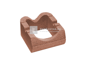 Semmelrock Flori Rézsűelem vörösbarna 27x31x13 cm Semmelrock Flori Rézsűelem vörösbarna 27x31x13 cm