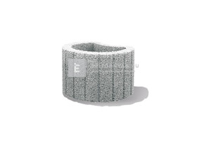 Semmelrock Mini Növényedény szürke 20x30 cm Semmelrock Mini Növényedény szürke 20x30 cm