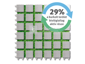 Semmelrock Ecogreen Térkő szürke 20x20 cm 8 cm Semmelrock Ecogreen Térkő szürke 20x20 cm 8 cm
