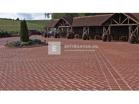 Semmelrock Penter Térburkoló klinkertégla érdes vörös 24x11,8x5,2 cm Semmelrock Penter Térburkoló klinkertégla érdes vörös 24x11,8x5,2 cm