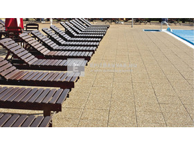 Semmelrock Picola kerti lap fövenybarna 40x40x3,8 cm Semmelrock Picola kerti lap fövenybarna 40x40x3,8 cm