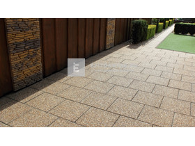 Semmelrock Picola kerti lap fövenybarna 40x40x3,8 cm Semmelrock Picola kerti lap fövenybarna 40x40x3,8 cm