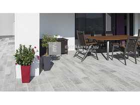 Semmelrock Umbriano Lap gránitszürke-fehér 60x30x3,8 cm Semmelrock Umbriano Lap gránitszürke-fehér 60x30x3,8 cm