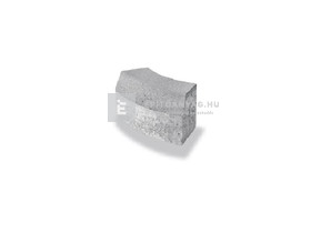 Semmelrock Útszegély íves R=0,5 m szürke 39x25x15 cm Semmelrock Útszegély íves R=0,5 m szürke 39x25x15 cm
