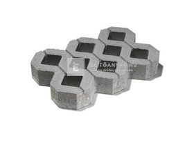 Semmelrock Gyeprácskő szürke 60x40x10 cm Semmelrock Gyeprácskő szürke 60x40x10 cm