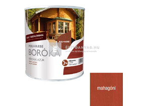 Poli-Farbe Boróka Vékonylazúr oldószeres mahagóni 2,5 l Poli-Farbe Boróka Vékonylazúr oldószeres mahagóni 2,5 l