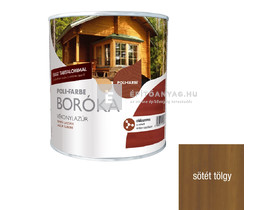 Poli-Farbe Boróka Vékonylazúr oldószeres sötét tölgy 2,5 l Poli-Farbe Boróka Vékonylazúr oldószeres sötét tölgy 2,5 l