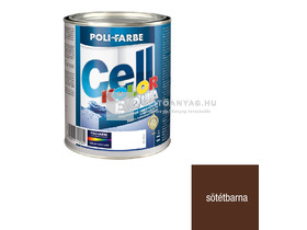 Poli-Farbe Cellkolor Aqua Zománcfesték barna 1 l