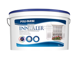 Poli-Farbe Inntaler Beltéri falfesték fehér 15 l ovál Poli-Farbe Inntaler Beltéri falfesték fehér 15 l ovál