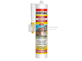 Soudal Neutrális szilikon transparens 280 ml Soudal Neutrális szilikon transparens 280 ml