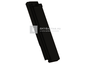 Creaton DOMINO félcserép Finesse fekete üvegmázas Creaton DOMINO félcserép Finesse fekete üvegmázas