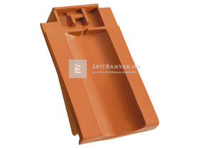 Creaton OPTIMA taréjszellőző szegélycserép bal natúrvörös Creaton OPTIMA taréjszellőző szegélycserép bal natúrvörös