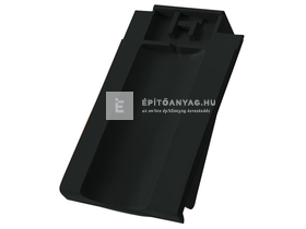 Creaton OPTIMA taréjszellőző szegélycserép jobb Nuance fekete engóbozott Creaton OPTIMA taréjszellőző szegélycserép jobb Nuance fekete engóbozott