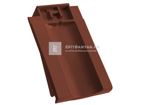 Creaton OPTIMA taréjszellőző szegélycserép bal Nuance barna engóbozott Creaton OPTIMA taréjszellőző szegélycserép bal Nuance barna engóbozott