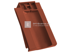 Creaton OPTIMA taréjszellőző szegélycserép bal Nuance rézvörös engóbozott Creaton OPTIMA taréjszellőző szegélycserép bal Nuance rézvörös engóbozott