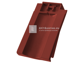Creaton OPTIMA taréjszellőző szegélycserép jobb Nuance borvörös engóbozott Creaton OPTIMA taréjszellőző szegélycserép jobb Nuance borvörös engóbozott