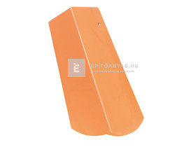 Creaton AMBIENTE szegmensvágású szegélycserép 3/4, kettősfedés bal natúrvörös Creaton AMBIENTE szegmensvágású szegélycserép 3/4, kettősfedés bal natúrvörös