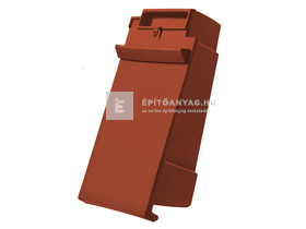 Creaton DOMINO taréjszellőző szegélycserép jobb Nuance rézvörös engóbozott Creaton DOMINO taréjszellőző szegélycserép jobb Nuance rézvörös engóbozott